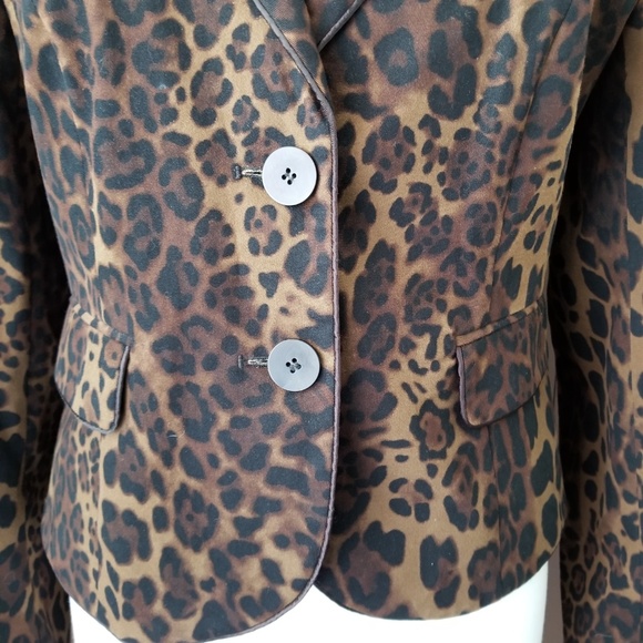 🔴SOLD🔴 Helene Berman London Leopard Blazer - Picture 3 of 8